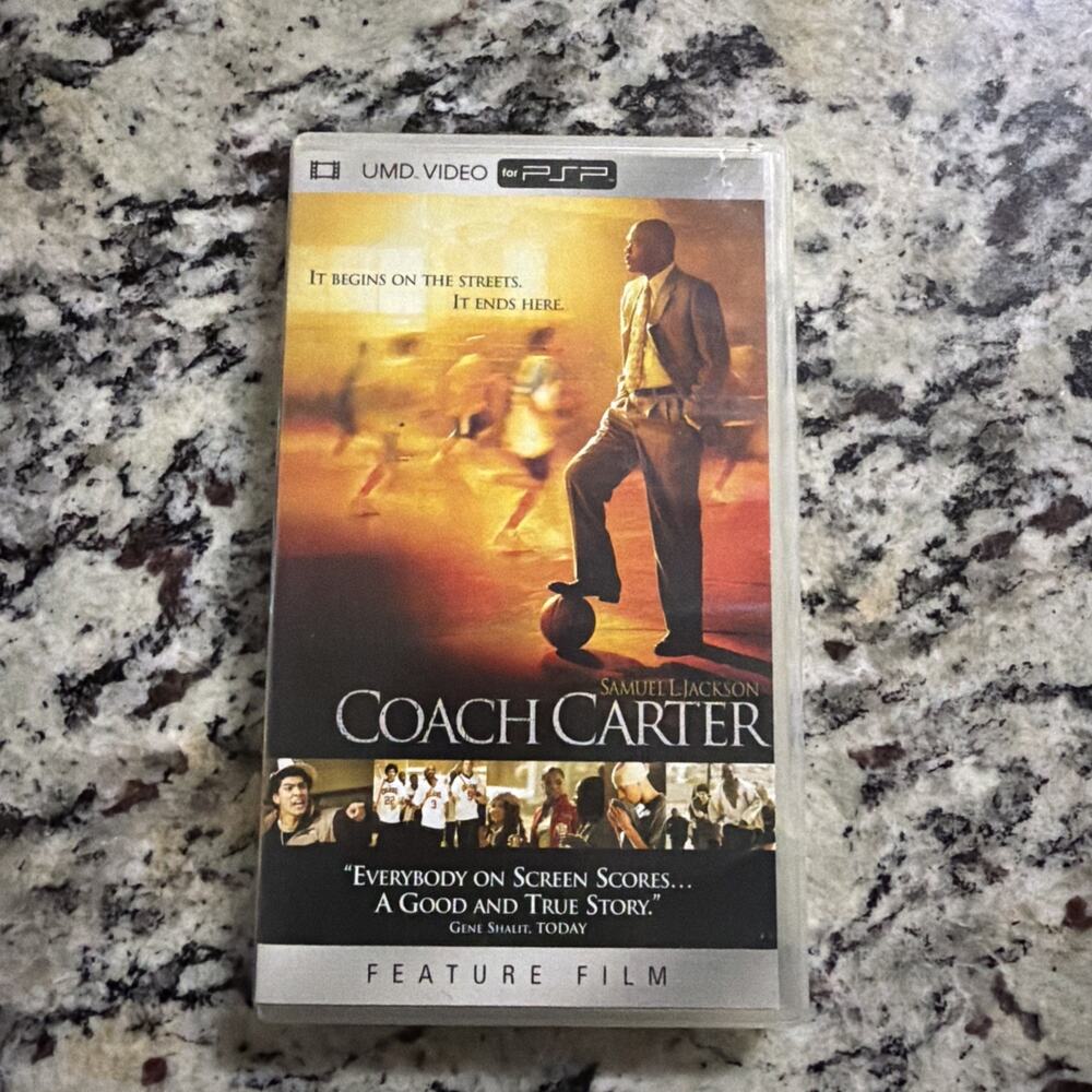 Coach Carter (UMD Video, PSP, 2005) Samuel L. Jackson